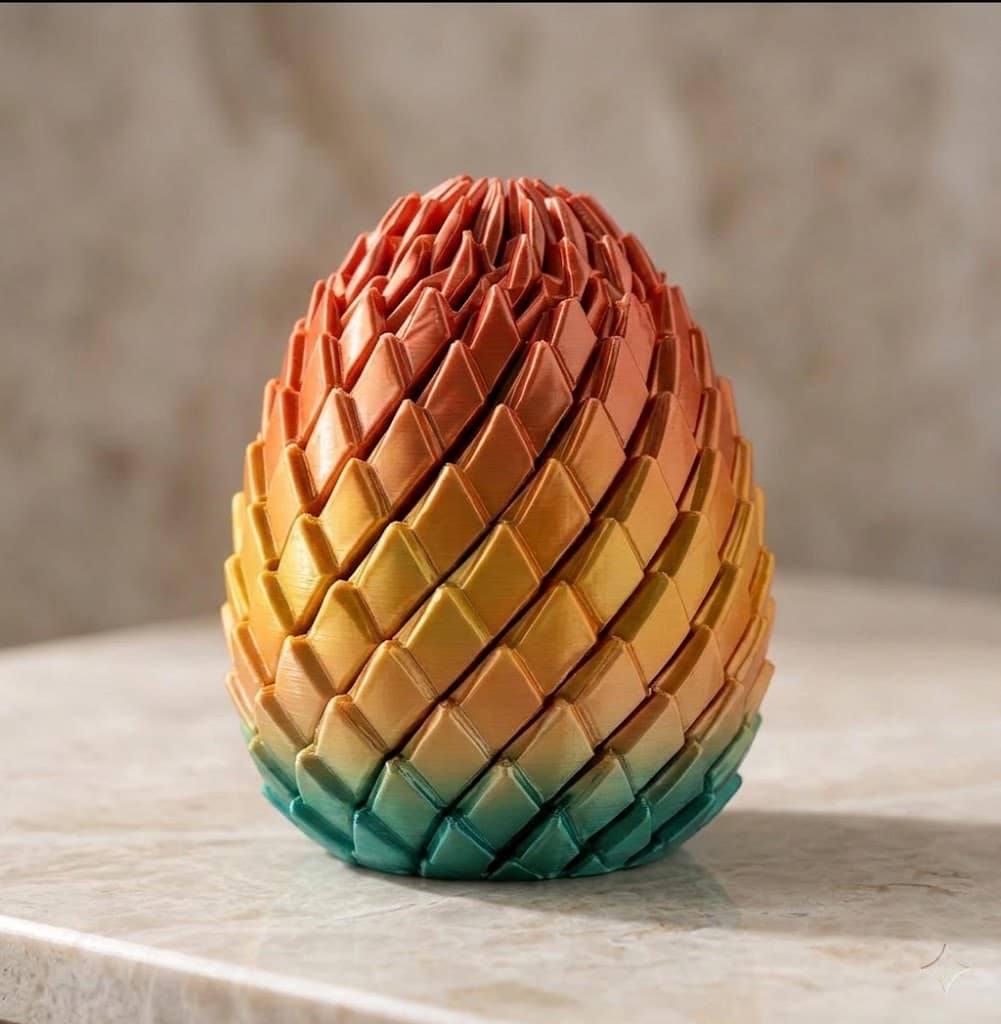 Silky Smooth Kinetic Dragon Sculpture: A Satisfying Anti-Anxiety Desk Gadget