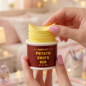Potato Chips Stress Relief Fidget Toy – Mechanical Click Sensory Toy