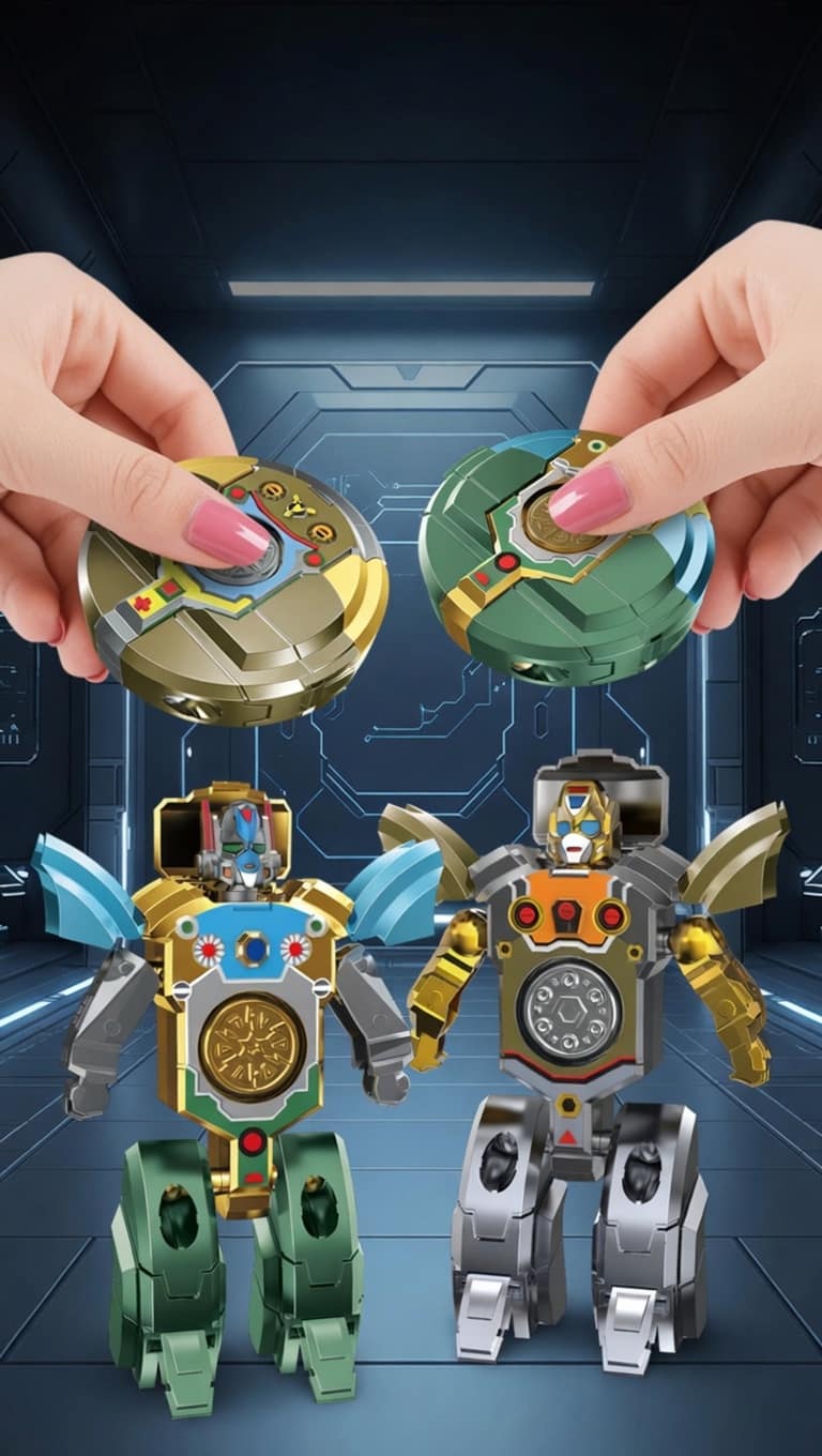 Transformable Mechanical Fingertip Spinner - Image 2